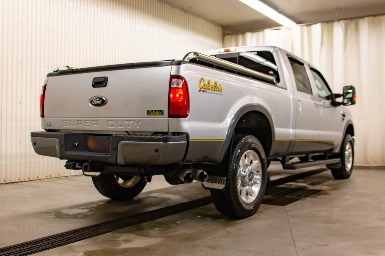 2010 Ford F-350 4x4 Crew Cab Cabela's Diesel Leather Roof Nav Red Deer AB