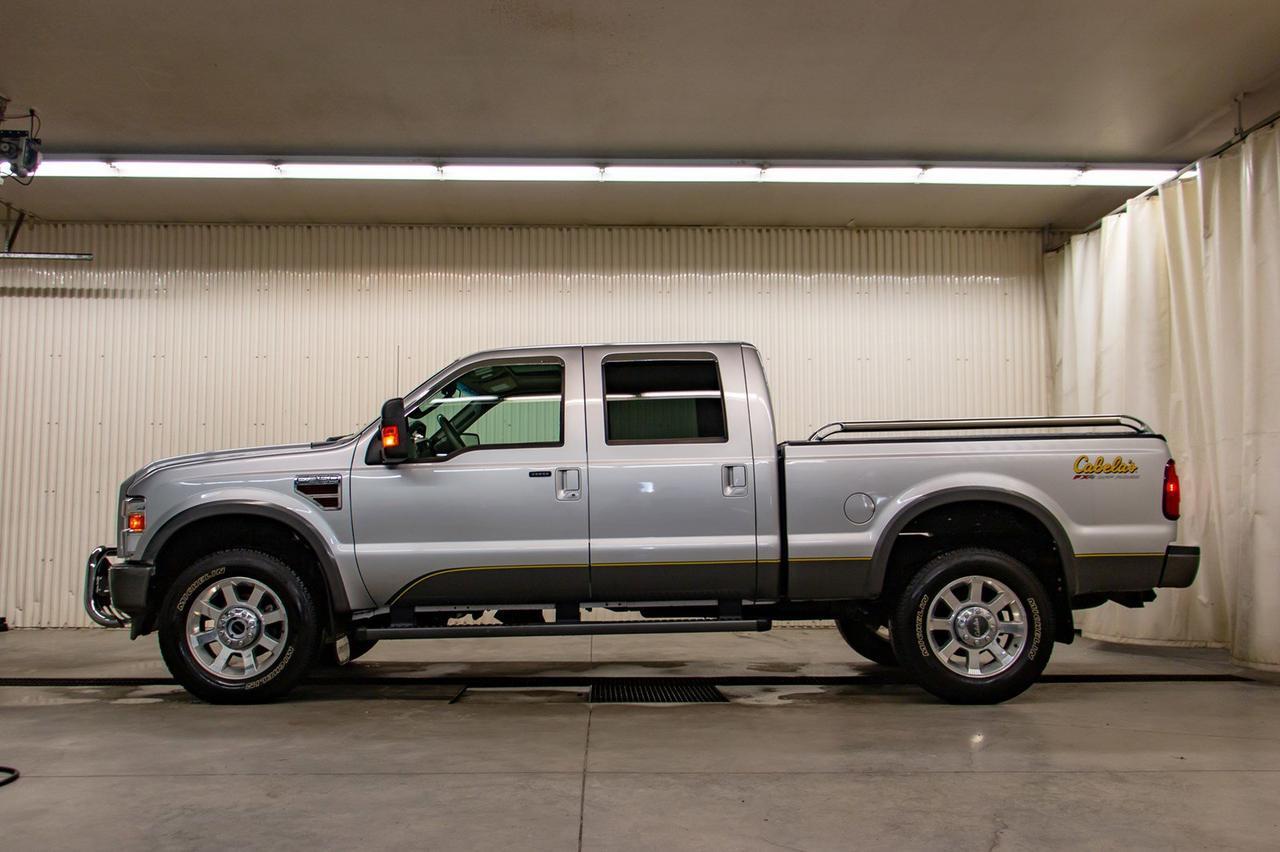 2010 Ford F-350 4x4 Crew Cab Cabela&apos;s Diesel Leather Roof Nav Red Deer AB
