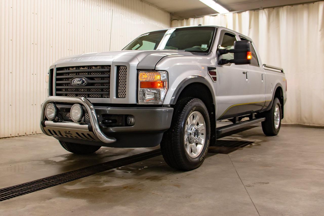 2010 Ford F-350 4x4 Crew Cab Cabela's Diesel Leather Roof Nav Red Deer AB