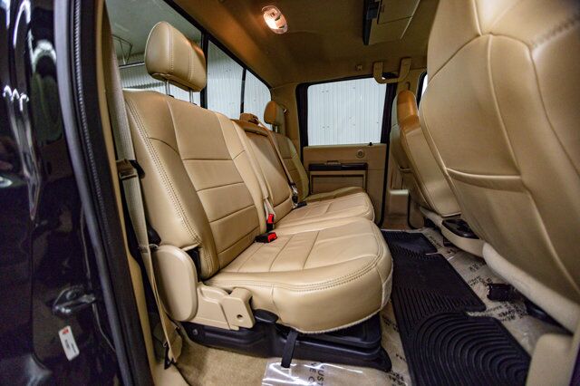 2010 Ford F-350 4x4 Crew Cab Lariat FX4 Leather Nav BCam Red Deer AB