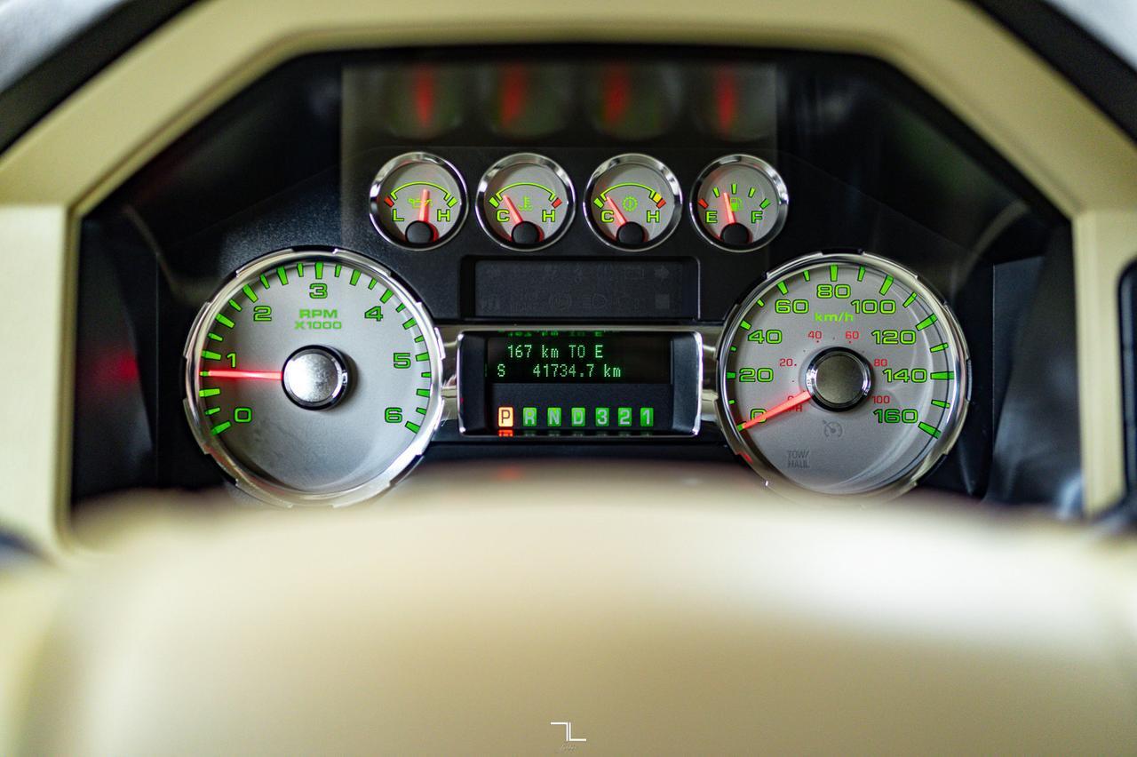 2010 Ford F-350 4x4 Crew Cab Lariat FX4 Leather Nav BCam Red Deer AB