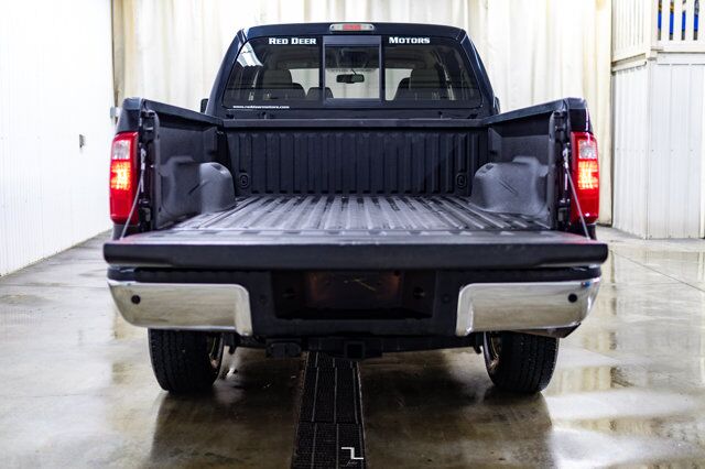 2010 Ford F-350 4x4 Crew Cab Lariat FX4 Leather Nav BCam Red Deer AB