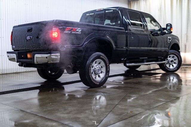 2010 Ford F-350 4x4 Crew Cab Lariat FX4 Leather Nav BCam Red Deer AB