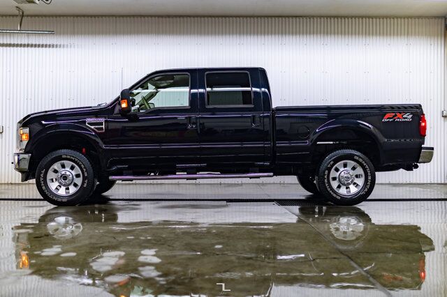 2010 Ford F-350 4x4 Crew Cab Lariat FX4 Leather Nav BCam Red Deer AB