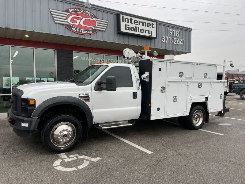 2010 Ford F-550 Diesel Utility w/ Crane XL Collinsville OK