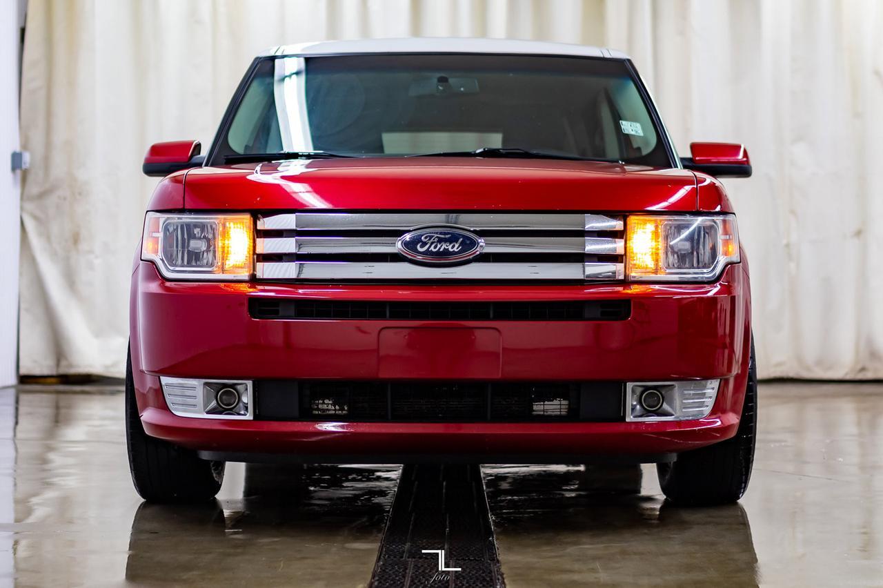 2010 Ford Flex AWD SEL 3rd Row Heated Seats Red Deer AB