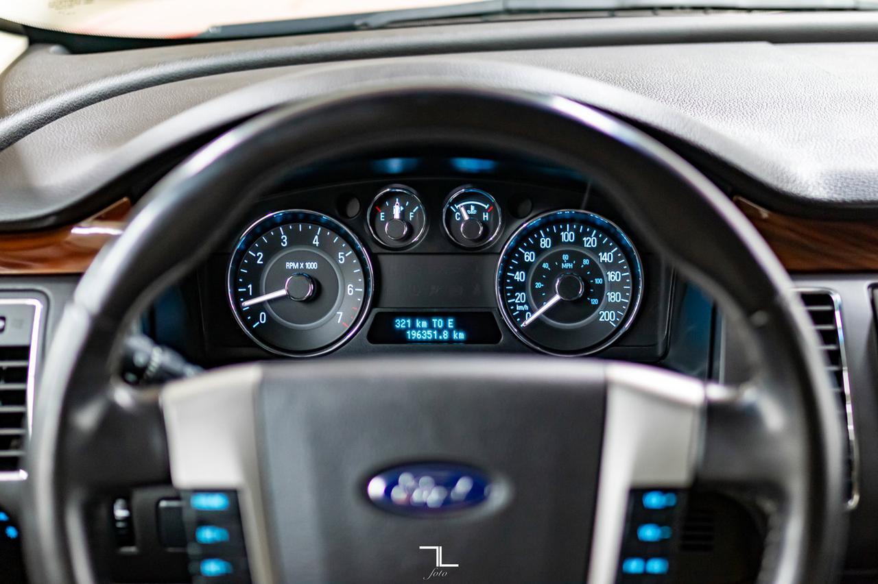 2010 Ford Flex AWD SEL 3rd Row Heated Seats Red Deer AB