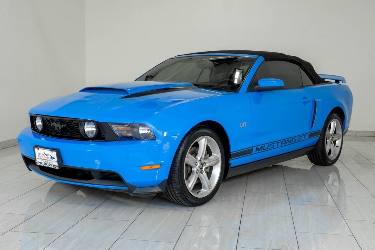 2010 Ford Mustang GT PREMIUM LEATHER HEATED SEATS DUAL POWER SEATS CRUISE CONTROL ALLOY WHEELS Carrollton TX