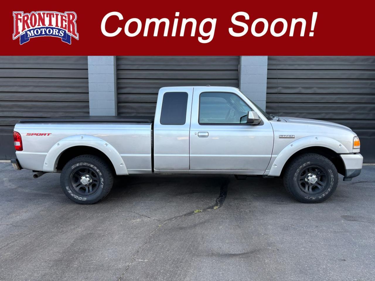 Silver Metallic 2010 Ford Ranger Pickup Truck 4X2 Manual