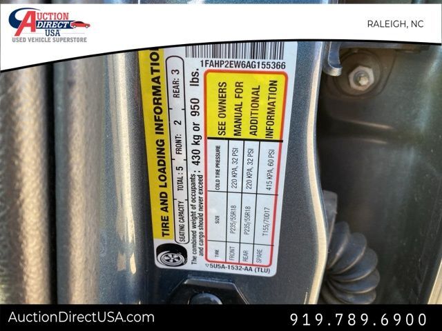 2010 Ford Taurus SEL Raleigh NC