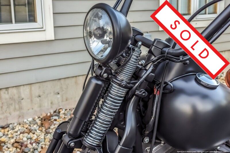 2010 Harley-Davidson FLSTSB Cross Bones Flat Black Custom Boston MA