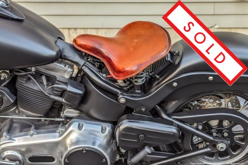 2010 Harley-Davidson FLSTSB Cross Bones Flat Black Custom Boston MA