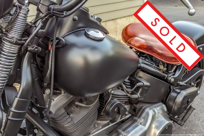 2010 Harley-Davidson FLSTSB Cross Bones Flat Black Custom Boston MA