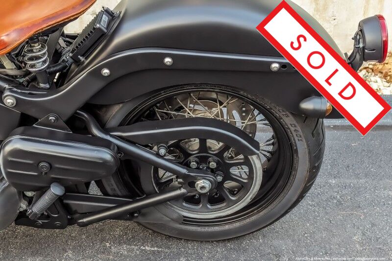 2010 Harley-Davidson FLSTSB Cross Bones Flat Black Custom Boston MA