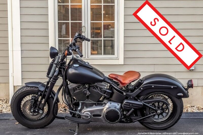 2010 Harley-Davidson FLSTSB Cross Bones Flat Black Custom Boston MA