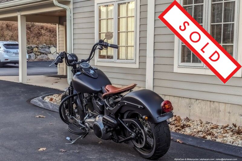 2010 Harley-Davidson FLSTSB Cross Bones Flat Black Custom Boston MA