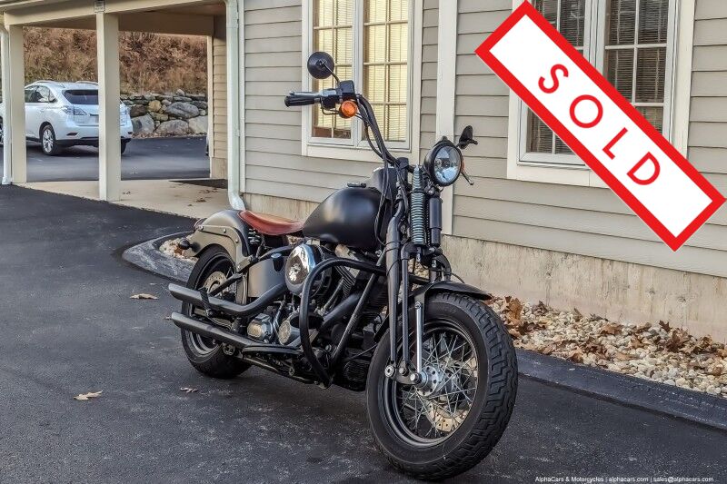 2010 Harley-Davidson FLSTSB Cross Bones Flat Black Custom Boston MA