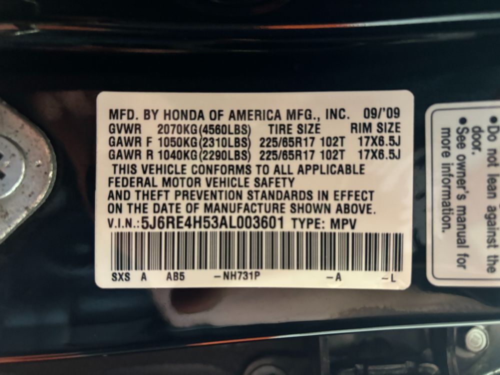 2010 Honda CR-V EX Franklin OH