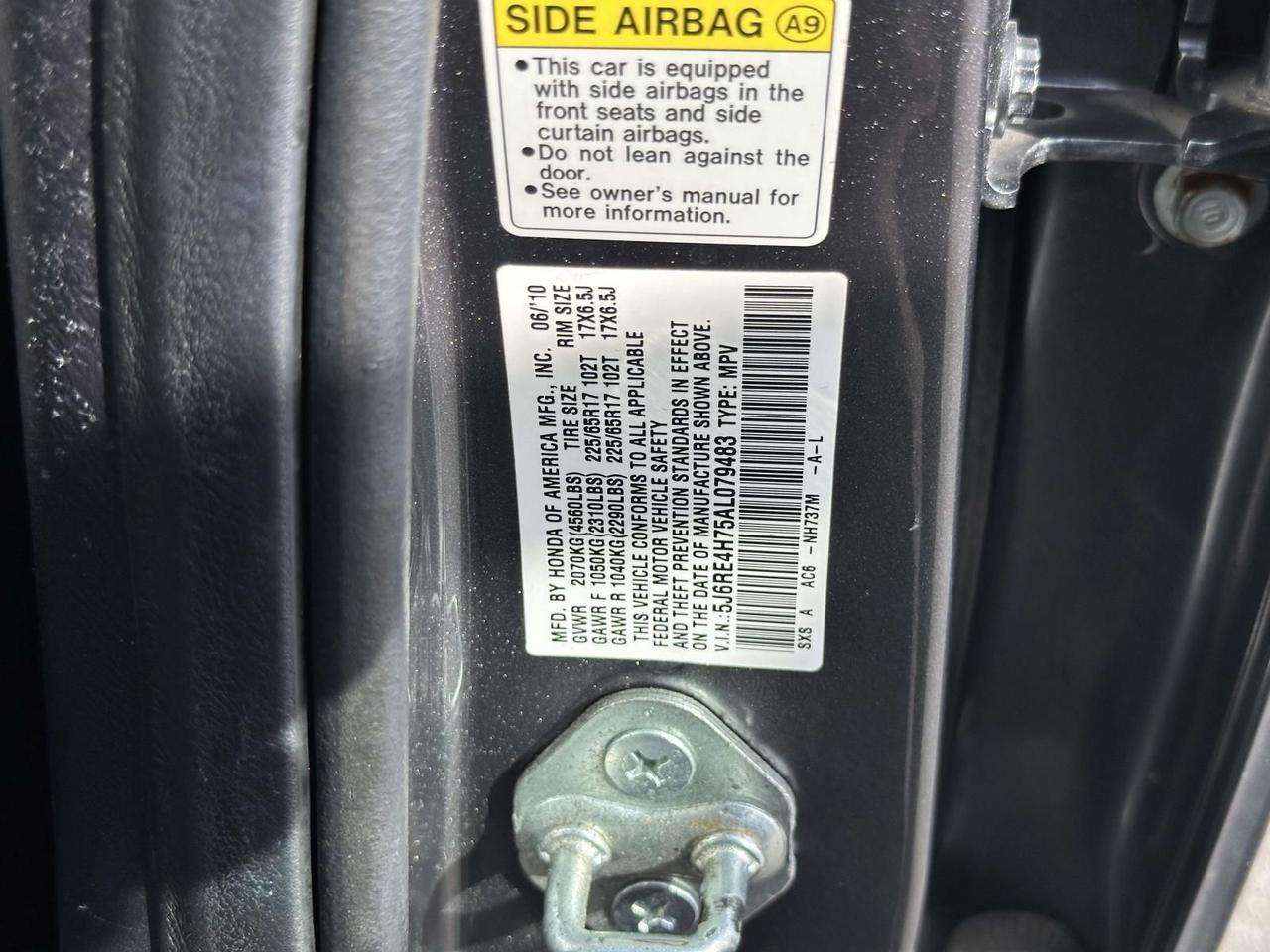 2010 Honda CR-V EX-L Alexandria VA