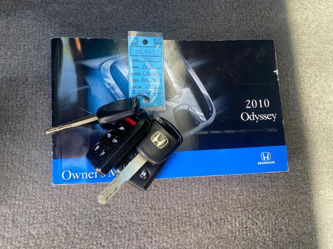 2010 Honda Odyssey EX-L LOW MILES 52,543 1 OWNER FL Pompano Beach FL