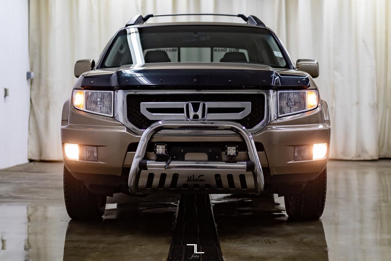 2010 Honda Ridgeline 4x4 Crew Cab EX-L Leather Roof Red Deer AB