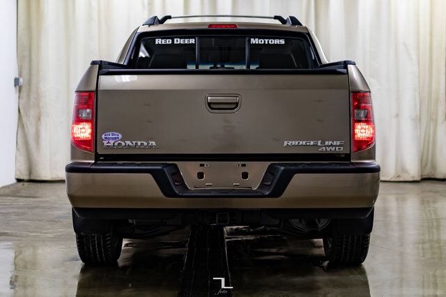 2010 Honda Ridgeline 4x4 Crew Cab EX-L Leather Roof Red Deer AB