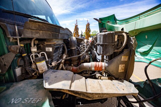 2010 International 7400 Work Star Dump Truck Diesel Red Deer AB