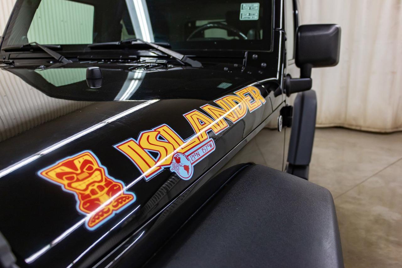 2010 Jeep Wrangler 4x4 Islander 2 Door Manual Red Deer AB