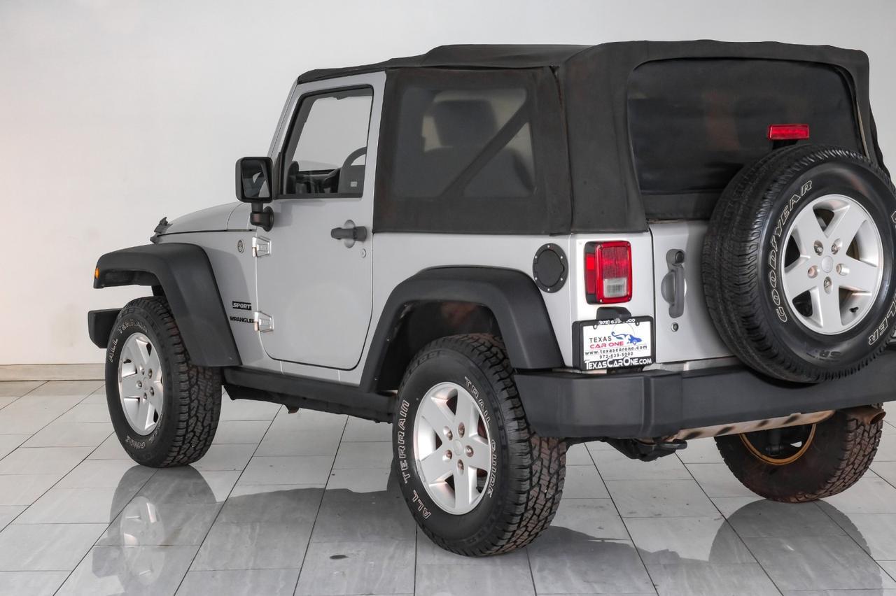 2010 Jeep Wrangler SPORT 4WD SOFT TOP CONVERTIBLE CRUISE CONTROL REMOTE KEYLESS ENT Carrollton TX