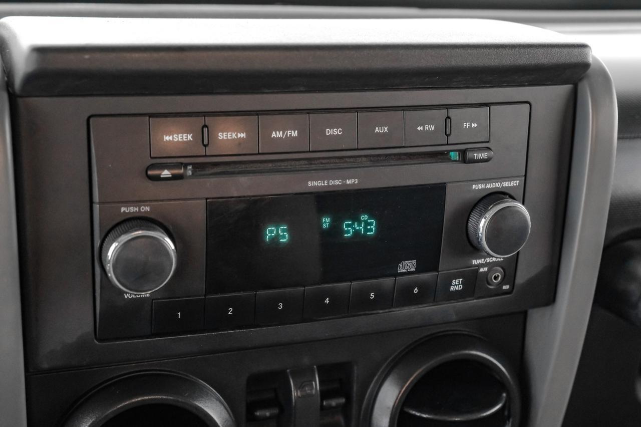 2010 Jeep Wrangler SPORT 4WD SOFT TOP CONVERTIBLE CRUISE CONTROL REMOTE KEYLESS ENTRY ALLOY WHEELS Carrollton TX