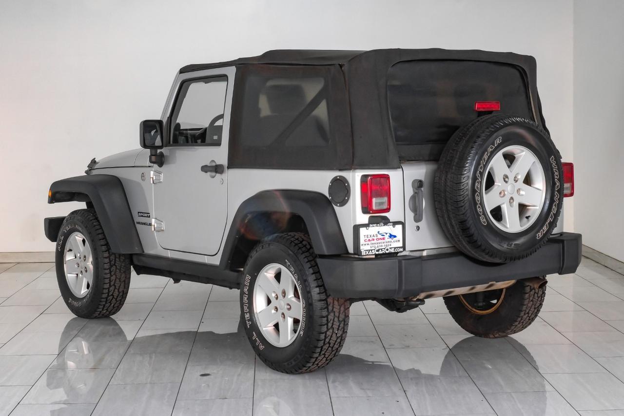 2010 Jeep Wrangler SPORT 4WD SOFT TOP CONVERTIBLE CRUISE CONTROL REMOTE KEYLESS ENTRY ALLOY WHEELS Carrollton TX