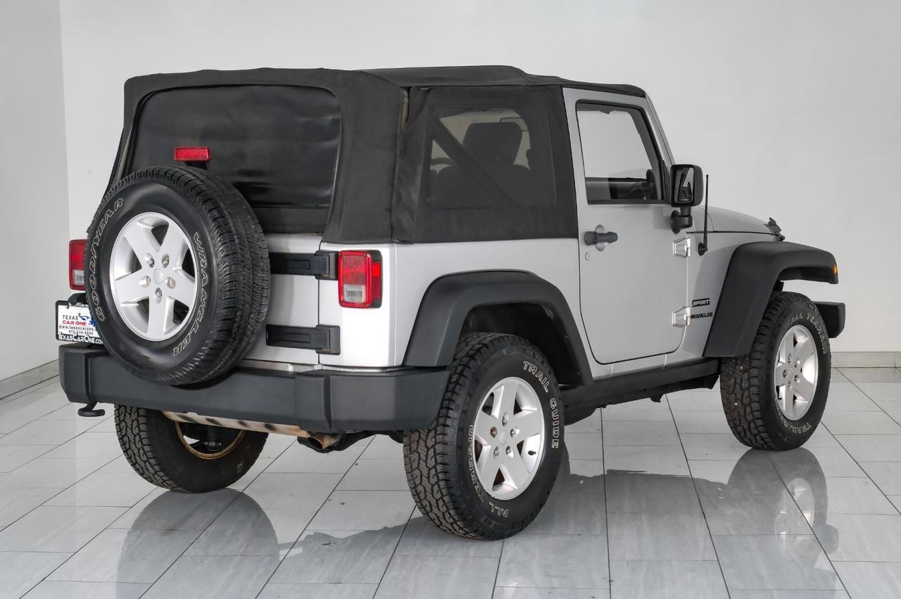 2010 Jeep Wrangler SPORT 4WD SOFT TOP CONVERTIBLE CRUISE CONTROL REMOTE KEYLESS ENTRY ALLOY WHEELS Carrollton TX