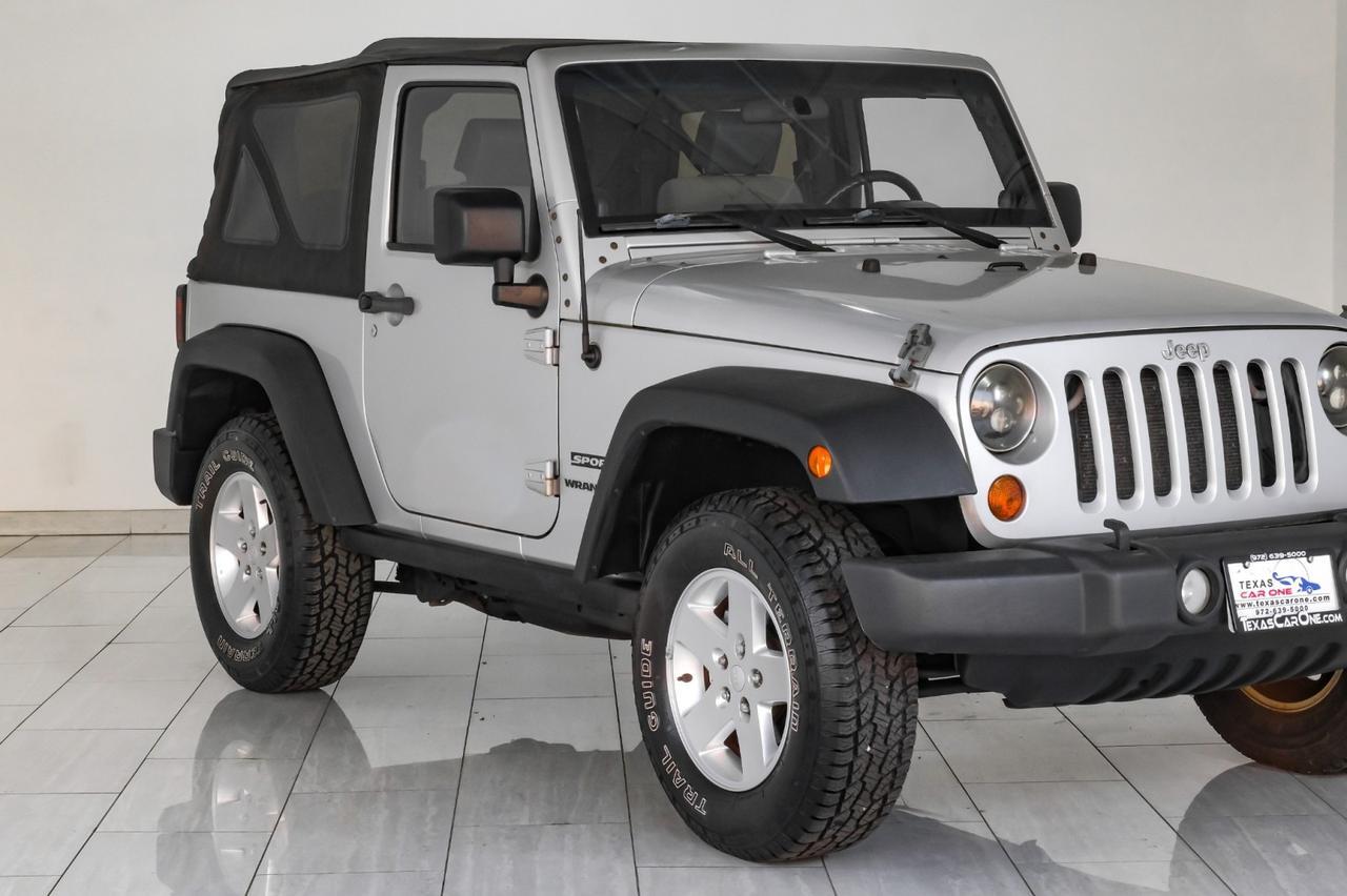2010 Jeep Wrangler SPORT 4WD SOFT TOP CONVERTIBLE CRUISE CONTROL REMOTE KEYLESS ENTRY ALLOY WHEELS Carrollton TX
