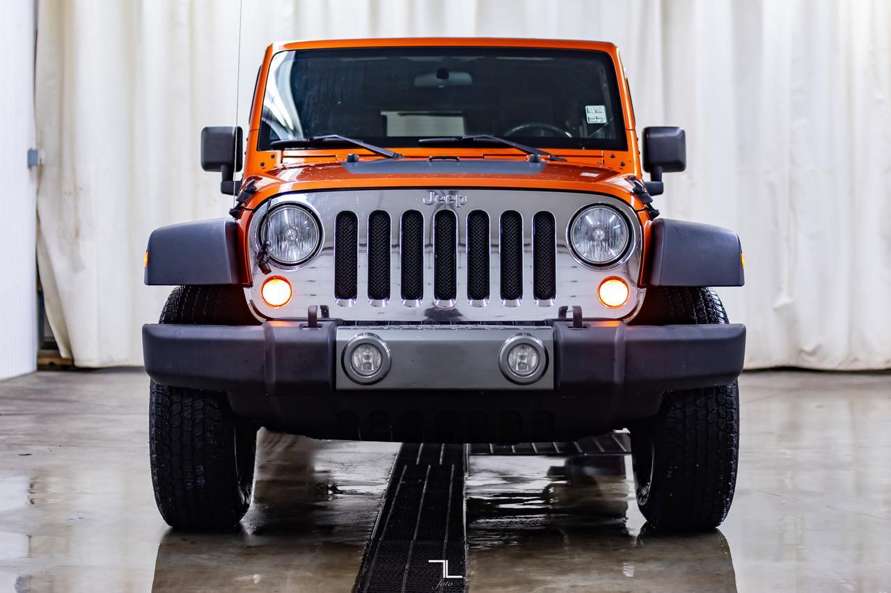 2010 Jeep Wrangler Unlimited 4x4 Rocky Mountain Edition Red Deer AB