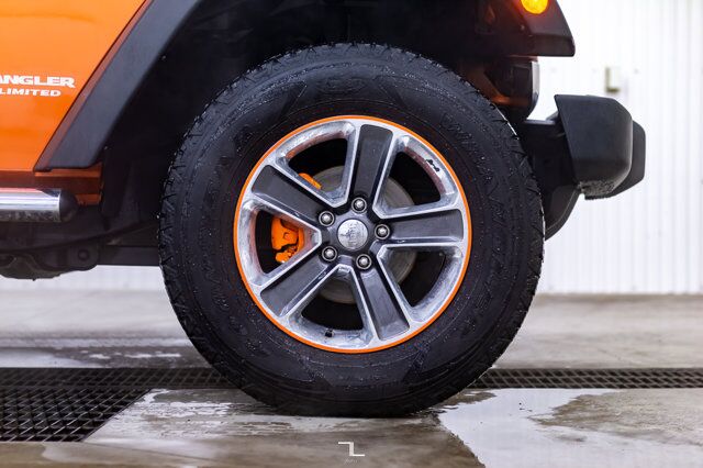 2010 Jeep Wrangler Unlimited 4x4 Rocky Mountain Edition Red Deer AB