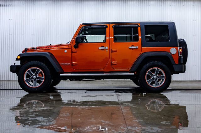 2010 Jeep Wrangler Unlimited 4x4 Rocky Mountain Edition Red Deer AB