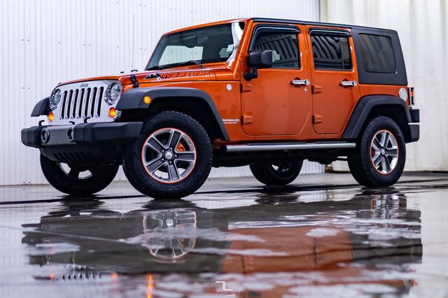 2010 Jeep Wrangler Unlimited 4x4 Rocky Mountain Edition Red Deer AB