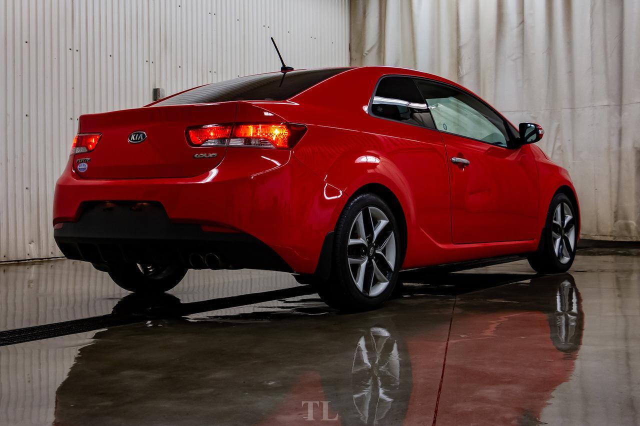2010 Kia Forte SX Koup Leather Roof Red Deer AB