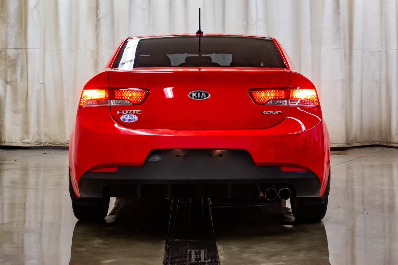 2010 Kia Forte SX Koup Leather Roof Red Deer AB
