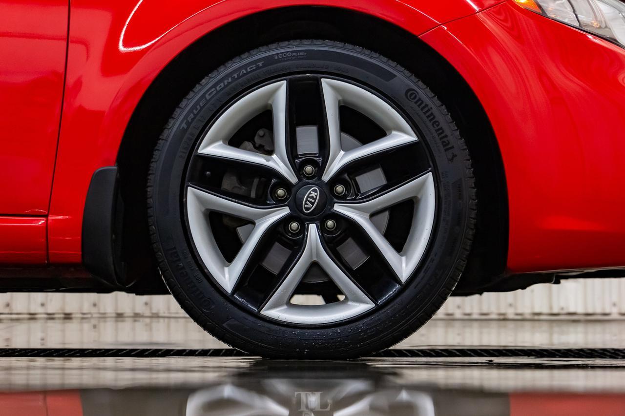 2010 Kia Forte SX Koup Leather Roof Red Deer AB