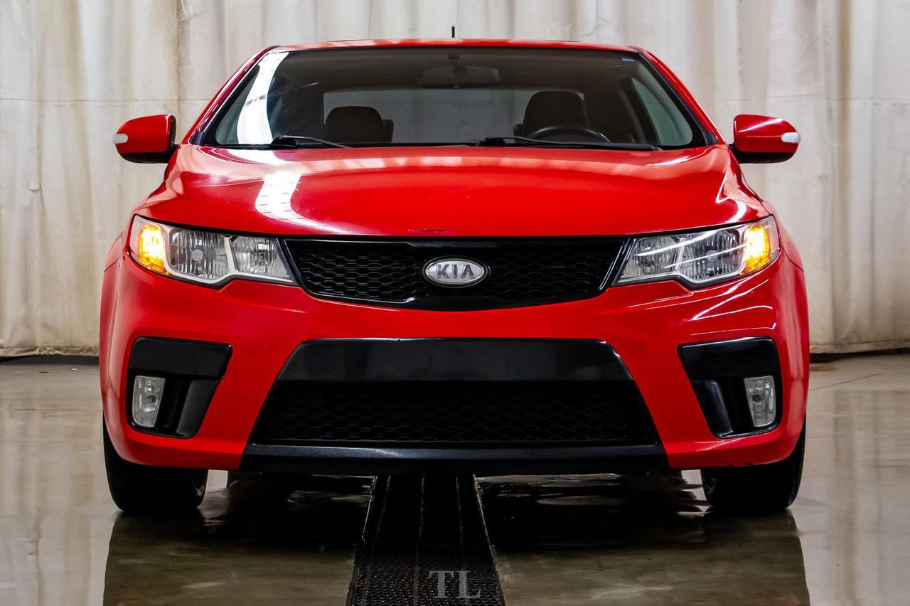 2010 Kia Forte SX Koup Leather Roof Red Deer AB
