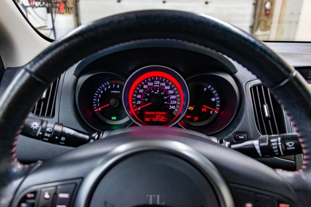 2010 Kia Forte SX Koup Leather Roof Red Deer AB