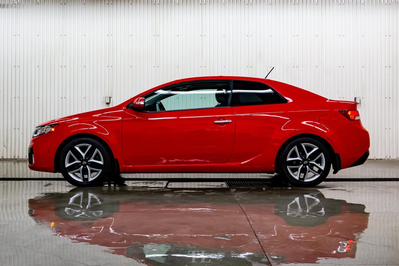 2010 Kia Forte SX Koup Leather Roof Red Deer AB