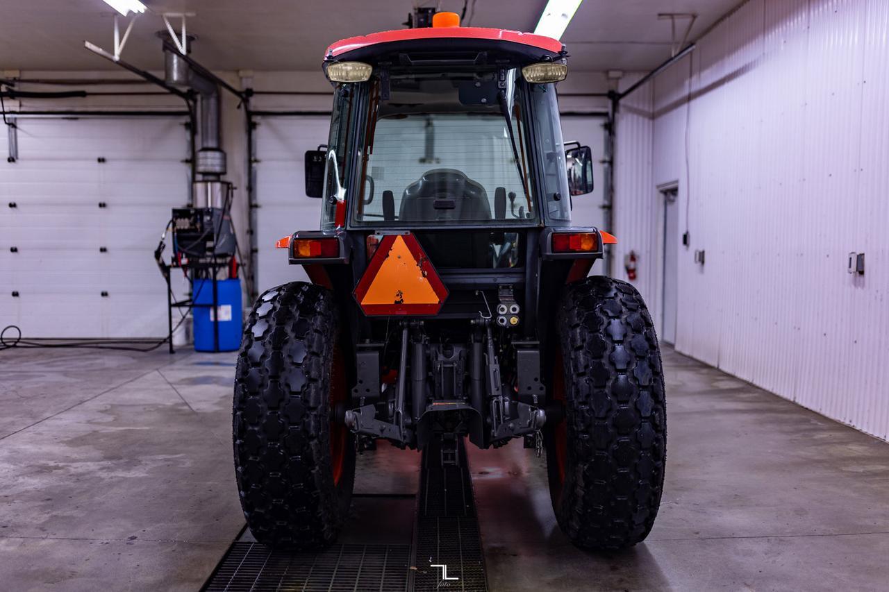2010 Kubota L4740D HSTC 4WD Tractor Loader Diesel Cab Red Deer AB