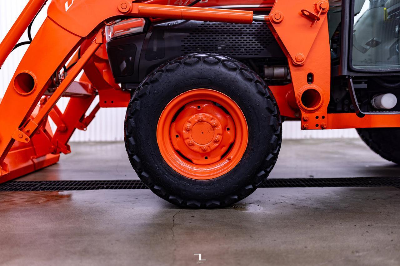 2010 Kubota L4740D HSTC 4WD Tractor Loader Diesel Cab Red Deer AB