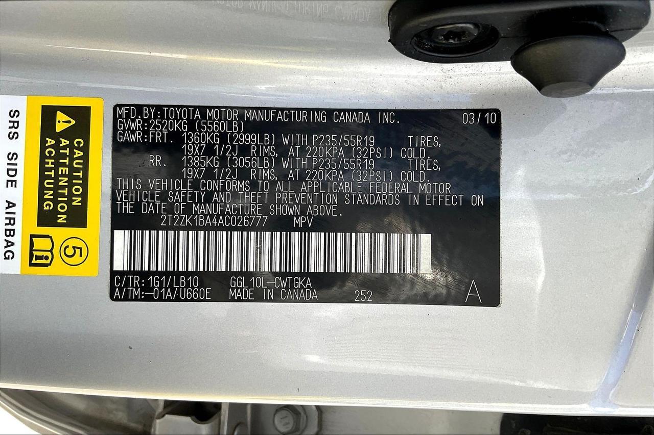 2010 LEXUS RX 350 Houston TX
