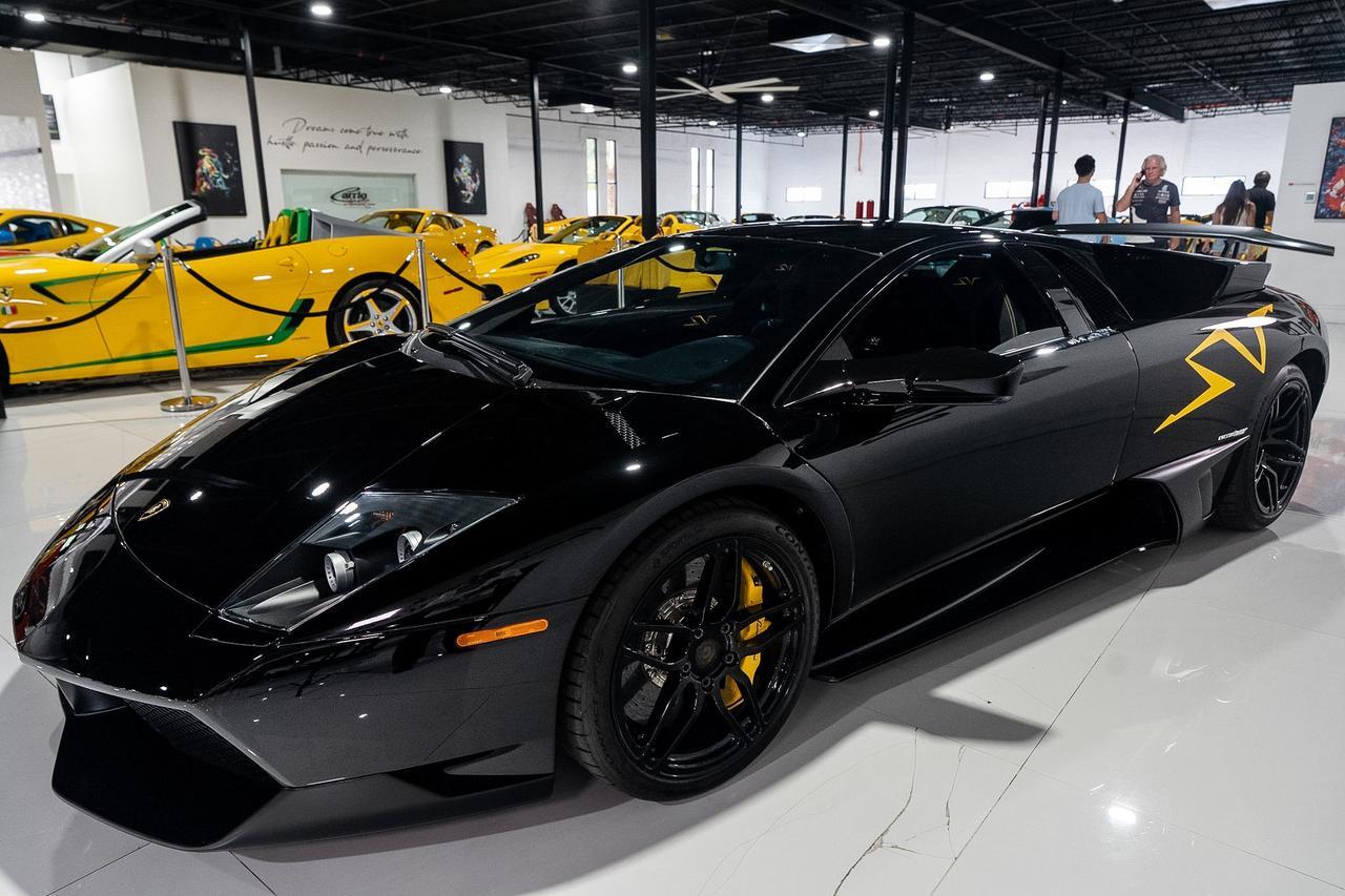 2010 Lamborghini Murcielago LP670-4 SuperVeloce Nero Aldebaran paint, yellow calipers/SV graphic, bespoke interior AND MORE!!