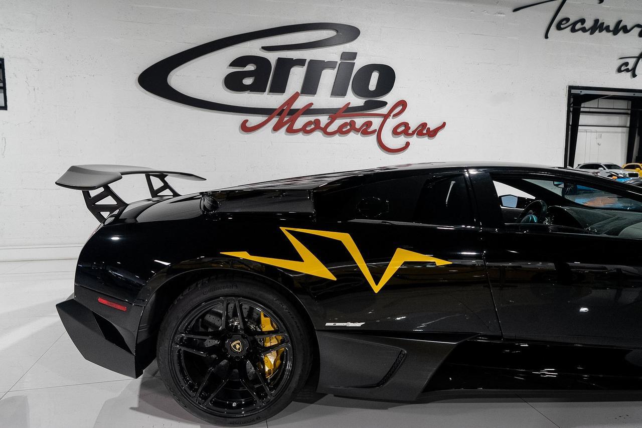 2010 Lamborghini Murcielago LP670-4 SuperVeloce Nero Aldebaran paint, yellow calipers/SV graphic, bespoke interior AND MORE!! Fort Lauderdale FL