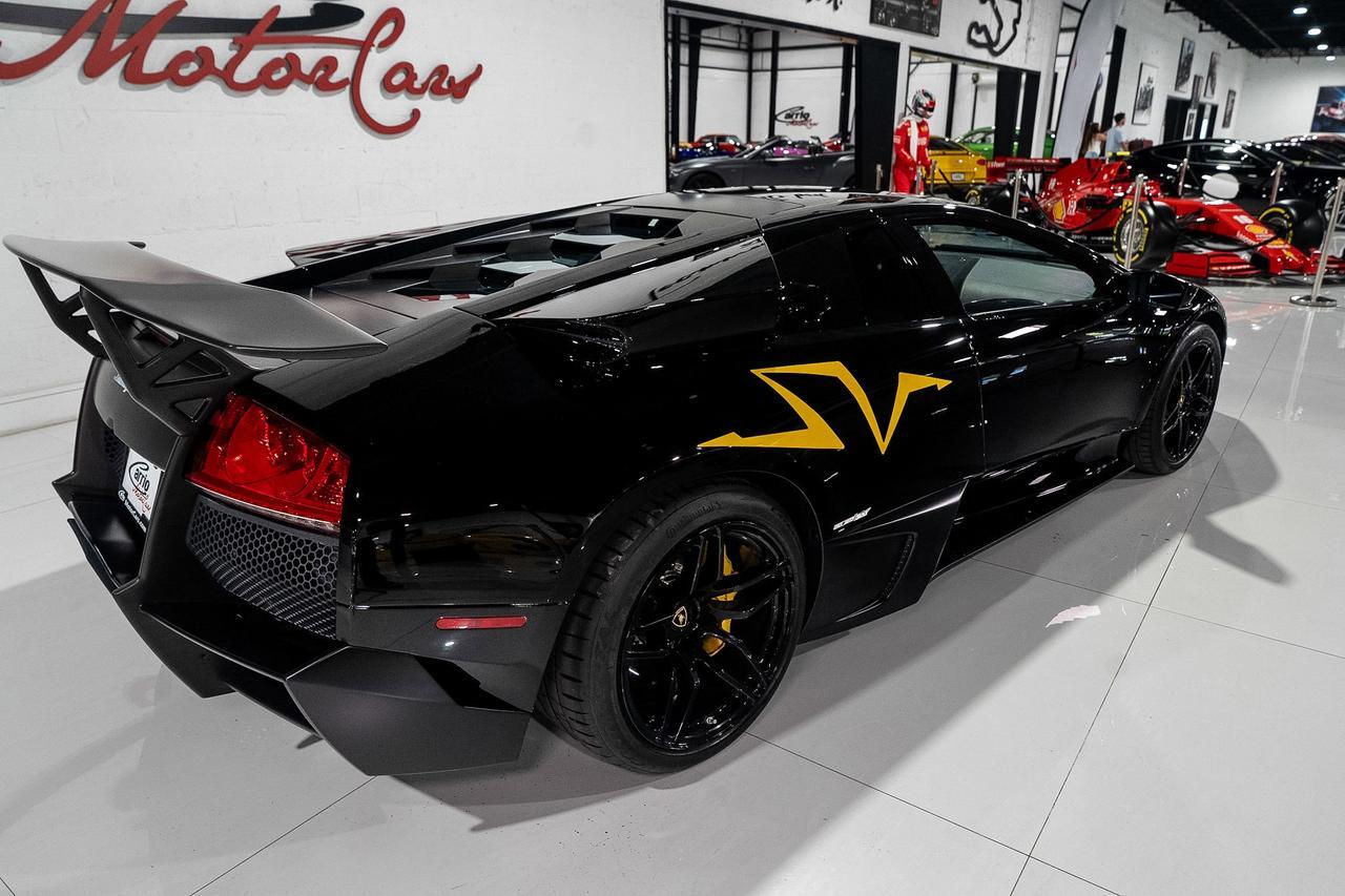 2010 Lamborghini Murcielago LP670-4 SuperVeloce Nero Aldebaran paint, yellow calipers/SV graphic, bespoke interior AND MORE!! Fort Lauderdale FL