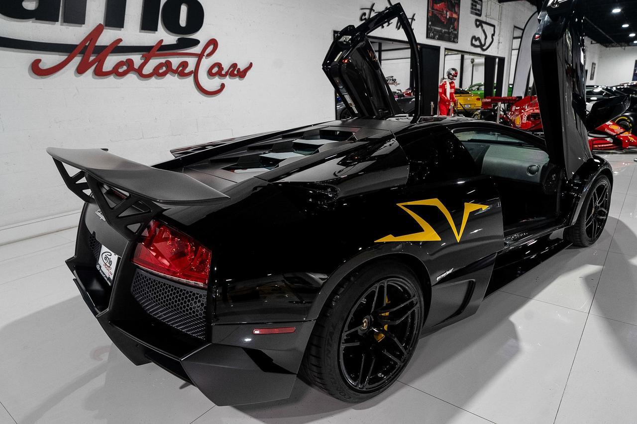 2010 Lamborghini Murcielago LP670-4 SuperVeloce Nero Aldebaran paint, yellow calipers/SV graphic, bespoke interior AND MORE!! Fort Lauderdale FL
